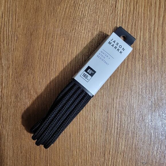 Jason Markk Round Black Laces 65" Water And Stain Resistant Brand New Nike Dunk - Picture 3 of 7